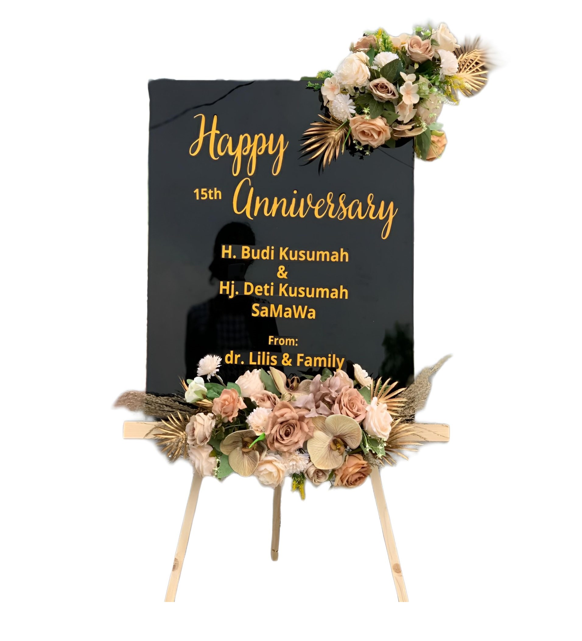 Papan Bunga Akrilik Cisata